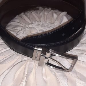 2-n-1 Man's Leather Belt